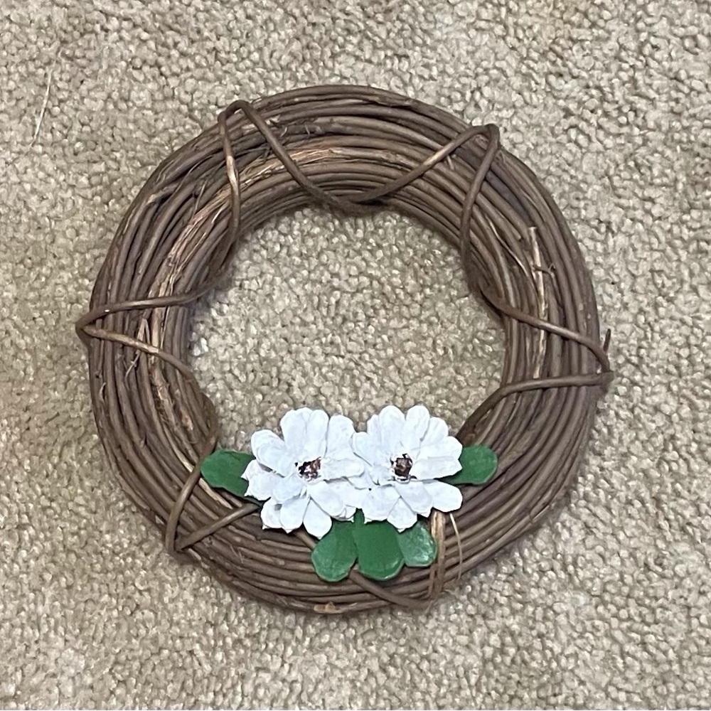 6” Natural Willow Wreath
